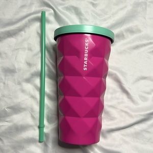 Starbucks ss pineapple hot pink tumbler